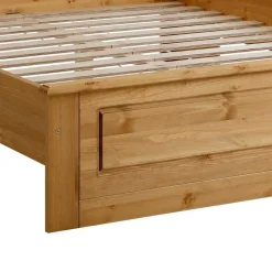 Wohnen Modernes Landhausbett aus Kiefer - Inhusa