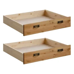 Wohnen Modernes Landhausbett aus Kiefer - Inhusa