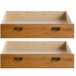 Wohnen Modernes Landhausbett aus Kiefer - Inhusa