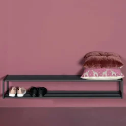 Wohnen Modernes Schuhregal mit zwei Ablagen - Acke