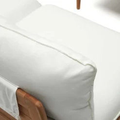 Wohnen Modul Lounge aus Teak - Palm (sechsteilig)