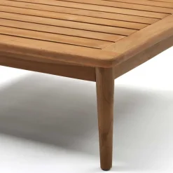 Wohnen Modul Lounge aus Teak - Palm (sechsteilig)