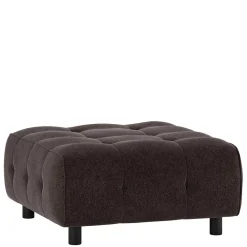 Wohnen Barhocker|Hocker*Modul Sofahocker in Graubraun meliert - Shinin