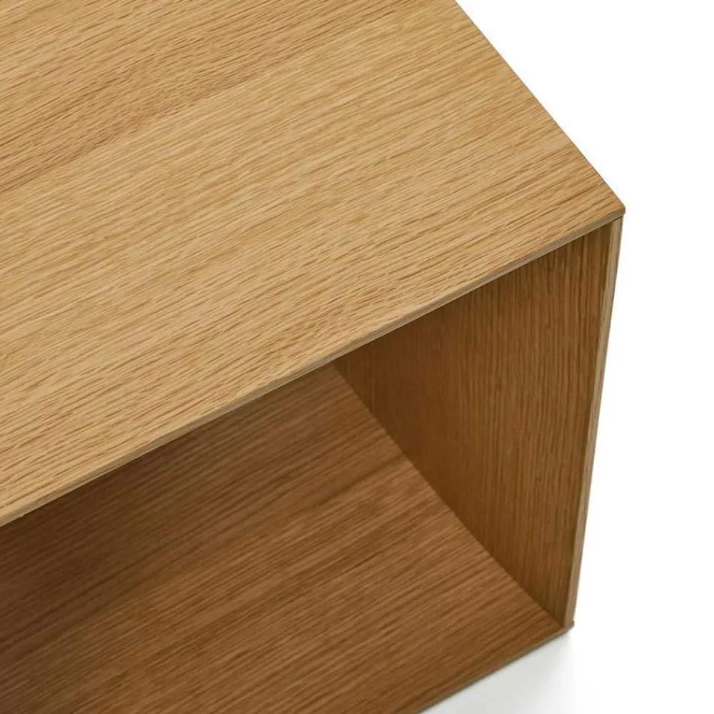 Wohnen Esszimmerregale|Regale*Modulares Standregal in Eiche Furnier - Hero (neunteilig)