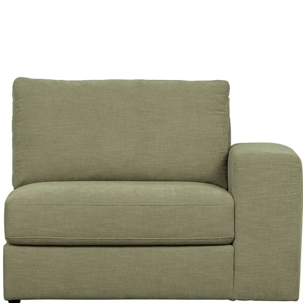 Wohnen Sofas|Sofa*Modulcouch 2 Elemente Set in Graugrün - Perconia