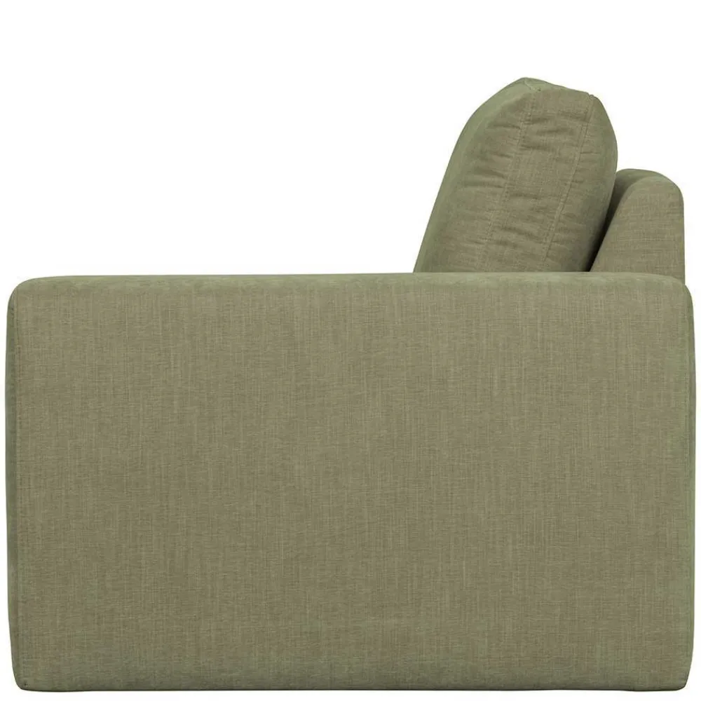 Wohnen Sofas|Sofa*Modulcouch 2 Elemente Set in Graugrün - Perconia