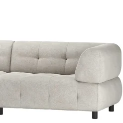 Wohnen Sofas|Sofa*Modulcouch Elemente in Hellgrau - Osika (dreiteilig)