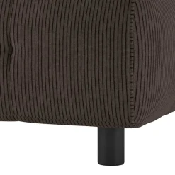 Wohnen Sessel & Hocker|Hocker*Modulcouch Polsterhocker in Graubraun Cord - Vita