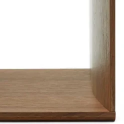 Wohnen Wohnzimmer-Regale|Wohnzimmerschränke*Modulregal in Nussbaum Furnier - Abelle (neunteilig)