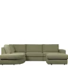 Wohnen Sofas|Sofa*Modulsofa 5 Elemente in Graugrün - Perconia