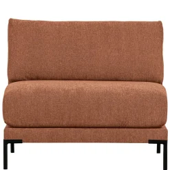 Wohnen Braune Möbel|Sofas*Modulsofa Element in Rost Braun Chenille - Brixx