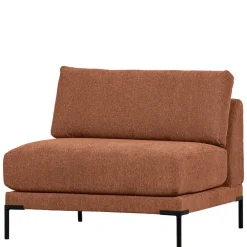 Wohnen Braune Möbel|Sofas*Modulsofa Element in Rost Braun Chenille - Brixx