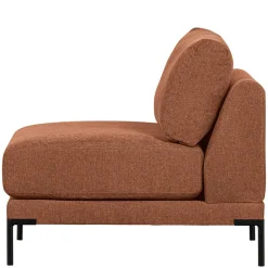 Wohnen Braune Möbel|Sofas*Modulsofa Element in Rost Braun Chenille - Brixx