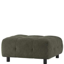 Wohnen Sessel & Hocker*Modulsofa Hocker in Blassgrün Cord - Praggio