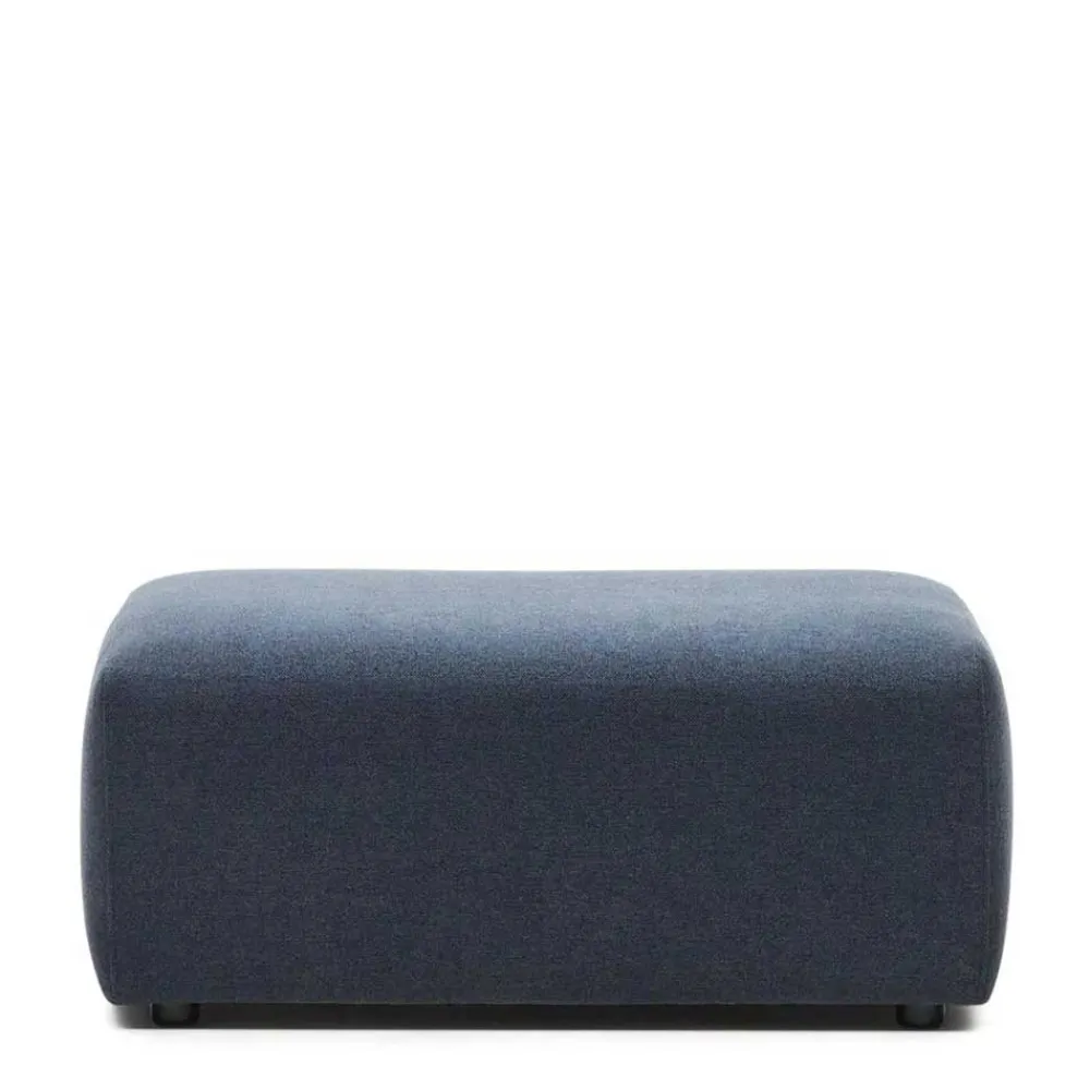 Wohnen Barhocker|Hocker*Modulsofa Hocker Randmodul in Dunkelblau - Fouzi