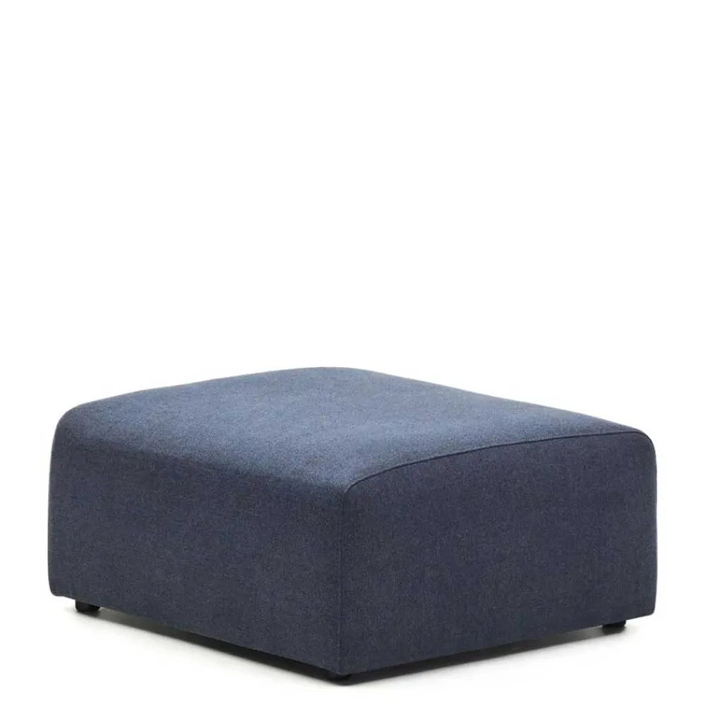 Wohnen Barhocker|Hocker*Modulsofa Hocker Randmodul in Dunkelblau - Fouzi
