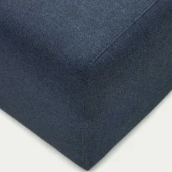 Wohnen Barhocker|Hocker*Modulsofa Hocker Randmodul in Dunkelblau - Fouzi