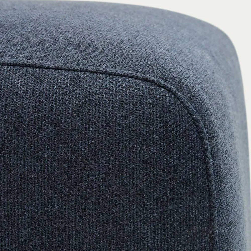 Wohnen Barhocker|Hocker*Modulsofa Hocker Randmodul in Dunkelblau - Fouzi