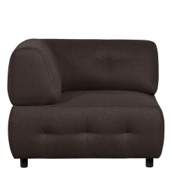 Wohnen Modul-Wohnlandschaft Ecke in Graubraun - Shinin