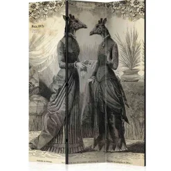 Wohnen Wohnzimmer-Regale|Paravents*Monochromer Paravent 135x172 cm - Loirena