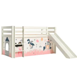 Kinder Wohnen Märchen Spielbett Prinzessin Schloss & Drache - Cuasano