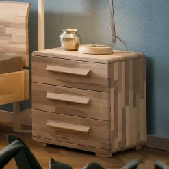 Wohnen Nachtkommode aus Kernesche massiv - Edgas