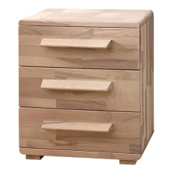 Wohnen Nachtkommode aus Kernesche massiv - Edgas