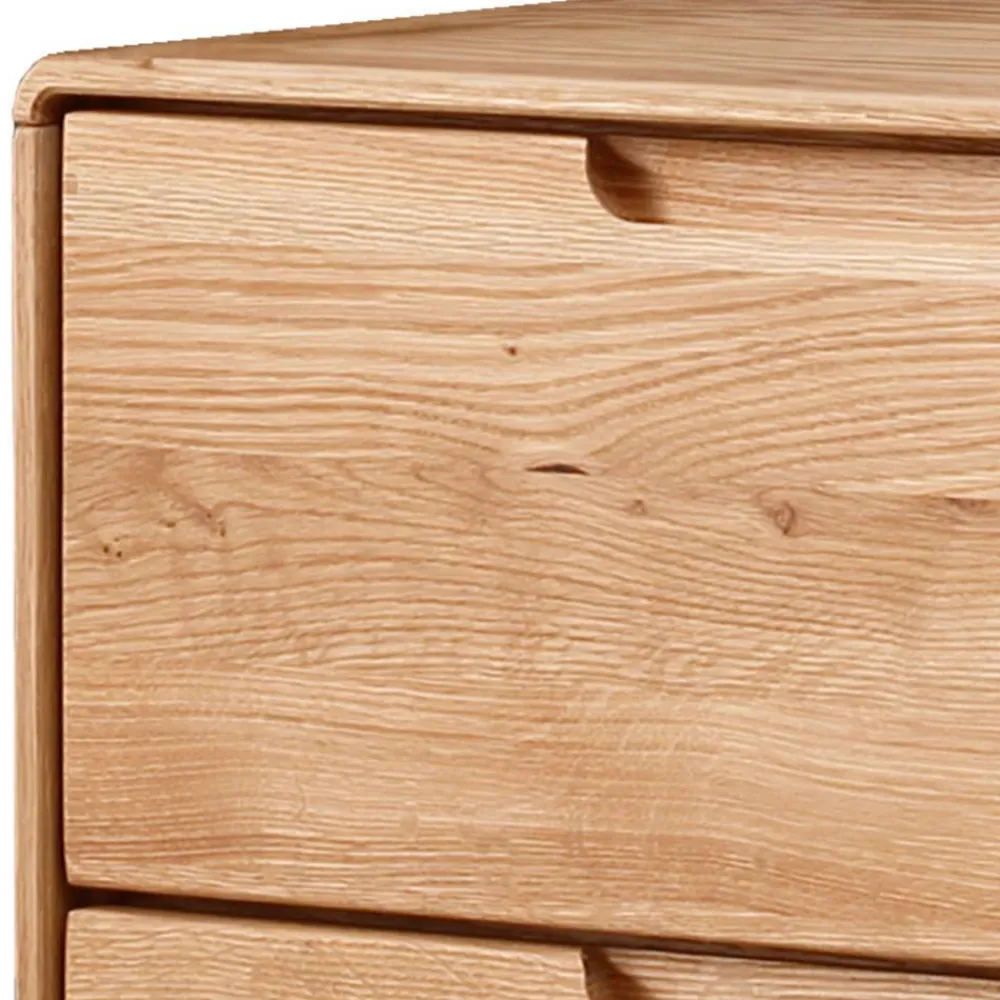 Wohnen Nachtkommode aus Massivholz Wildeiche - Darcona