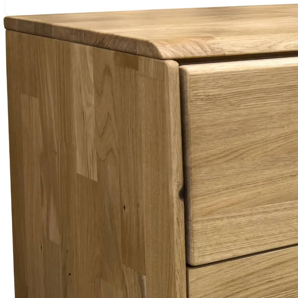 Wohnen Nachtkommode aus Wildeiche Massivholz - Feanor