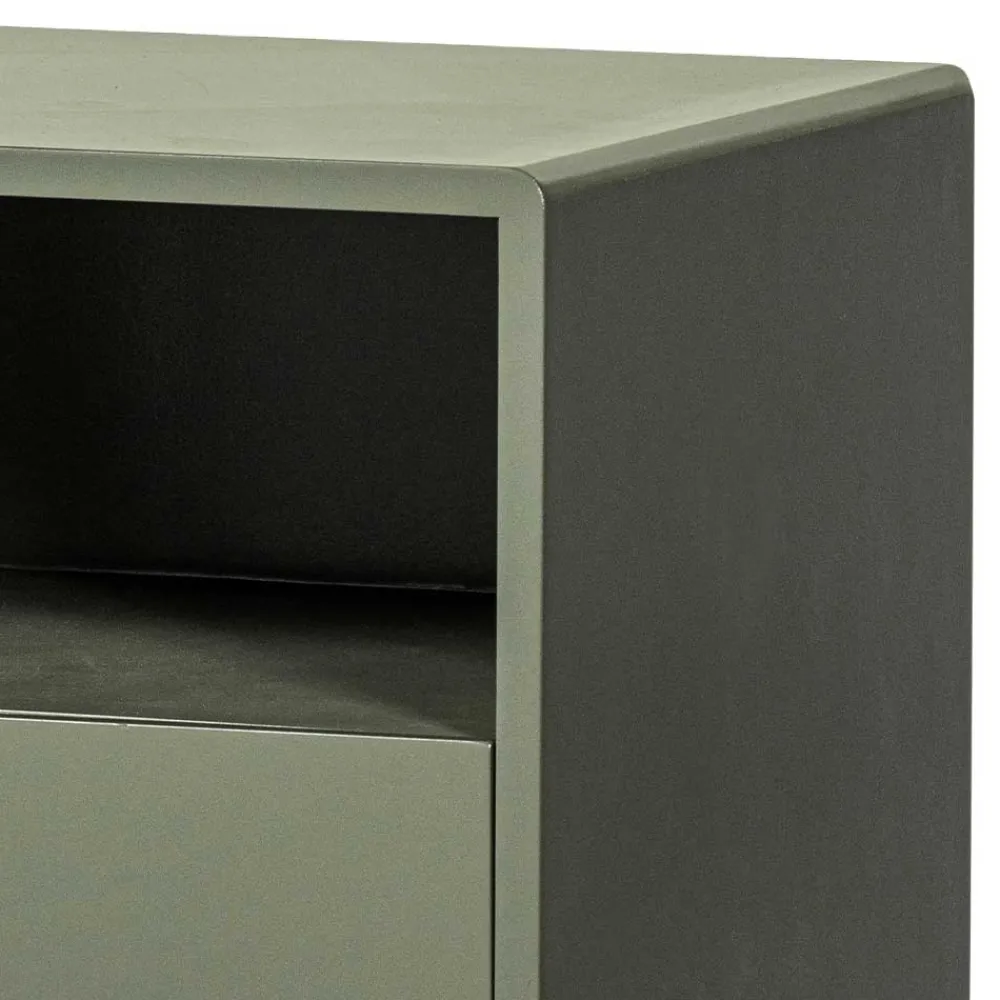 Wohnen Nachtkommode in Dunkelgrün - Joi