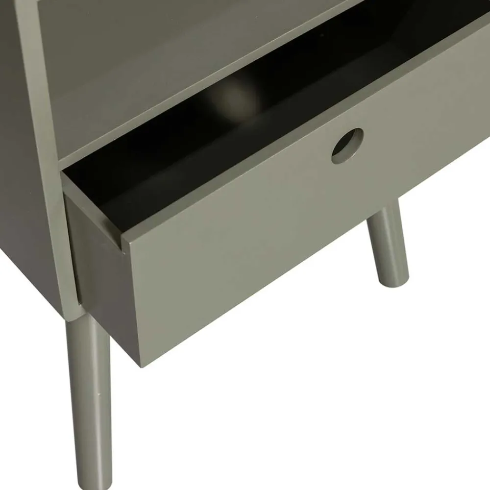 Wohnen Nachtkommode in Dunkelgrün - Joi