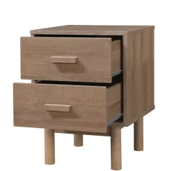 Wohnen Nachttische*Nachtkommode in Holzoptik Eiche - Benns