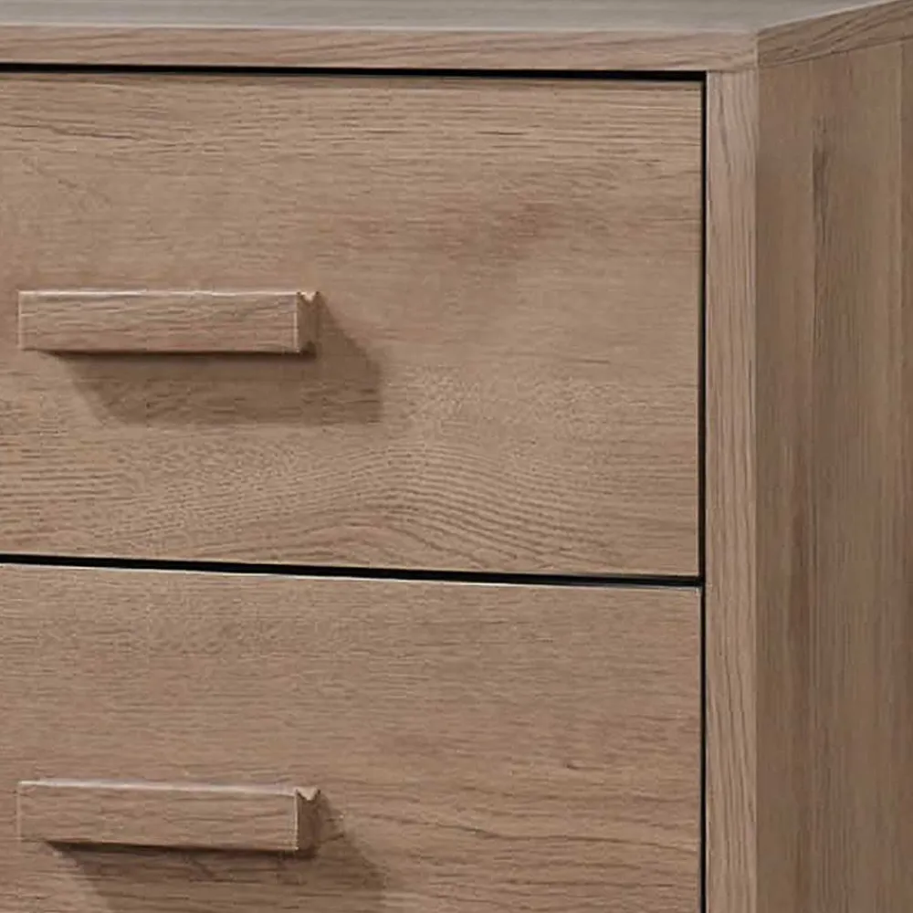 Wohnen Nachttische*Nachtkommode in Holzoptik Eiche - Benns