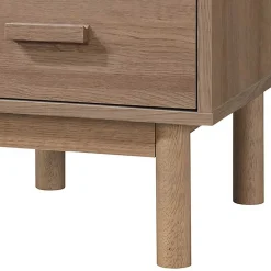 Wohnen Nachttische*Nachtkommode in Holzoptik Eiche - Benns