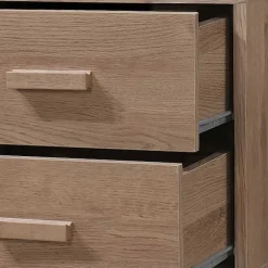 Wohnen Nachttische*Nachtkommode in Holzoptik Eiche - Benns