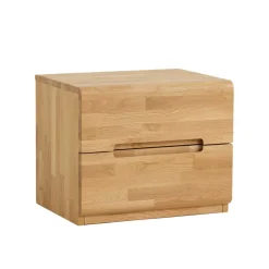 Wohnen Nachttische*Nachtkommode Jazzi aus Wildeiche Massivholz