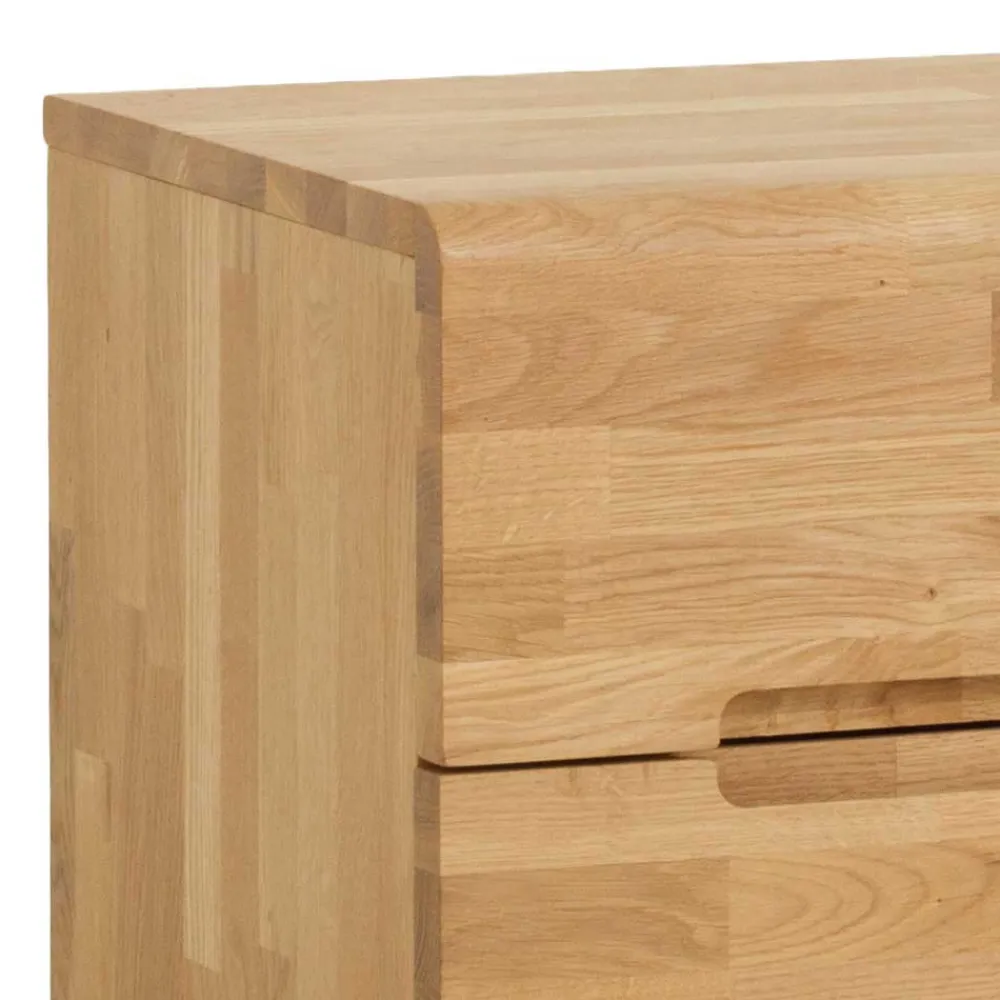 Wohnen Nachttische*Nachtkommode Jazzi aus Wildeiche Massivholz