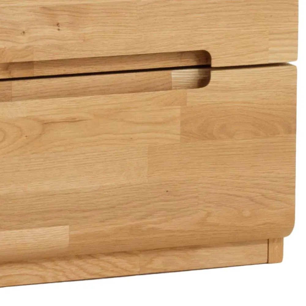 Wohnen Nachttische*Nachtkommode Jazzi aus Wildeiche Massivholz