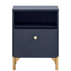 Wohnen Nachttische|Kommoden*Nachtkommode mit Fach und Schublade - Inbano