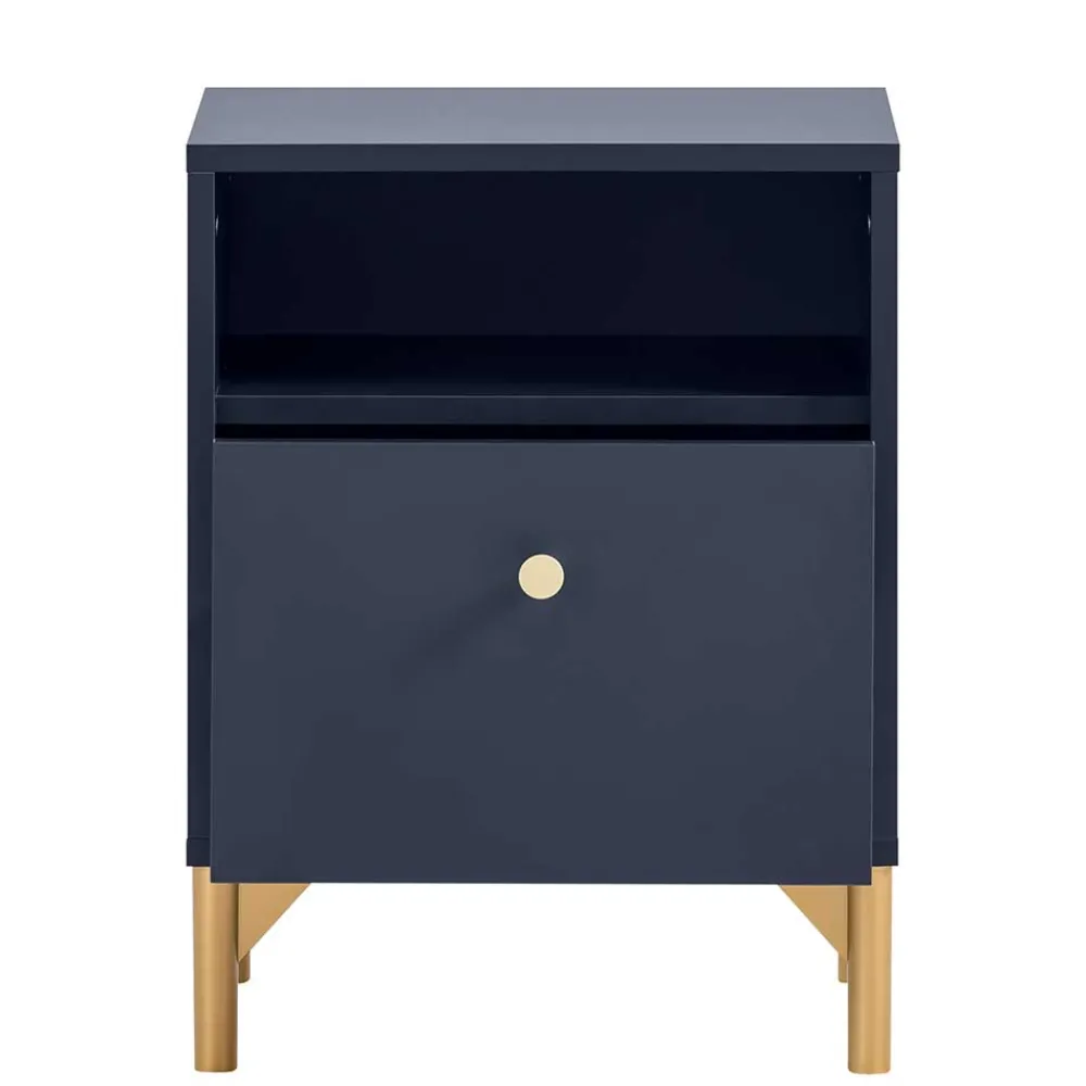 Wohnen Nachttische|Kommoden*Nachtkommode mit Fach und Schublade - Inbano