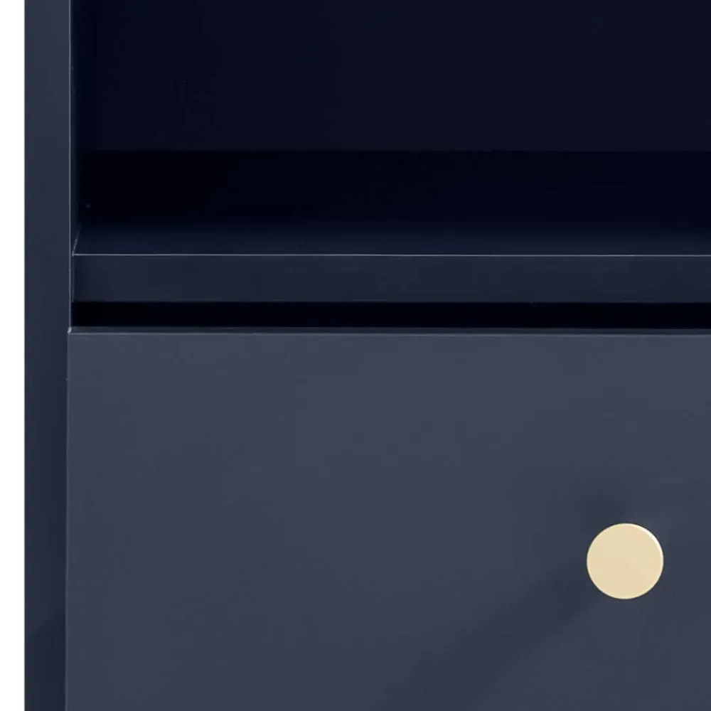 Wohnen Nachttische|Kommoden*Nachtkommode mit Fach und Schublade - Inbano