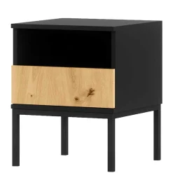 Wohnen Nachtkommode mit Fach und Schublade - Cavan