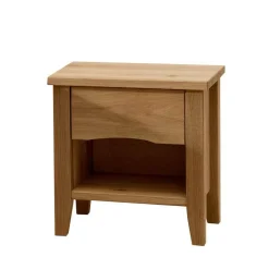 Wohnen Nachttische*Nachtkommode mit Schublade und Fach - Adeira