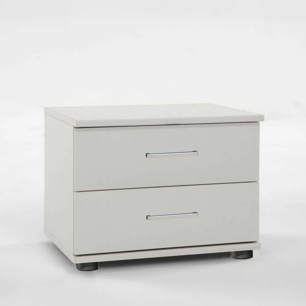 Wohnen Nachttische*Nachtkonsole Flurina in Alpinweiß