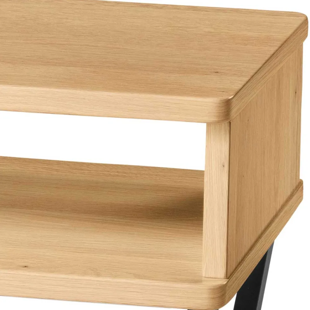 Wohnen Nachtkonsole in Eiche hell - Cyma