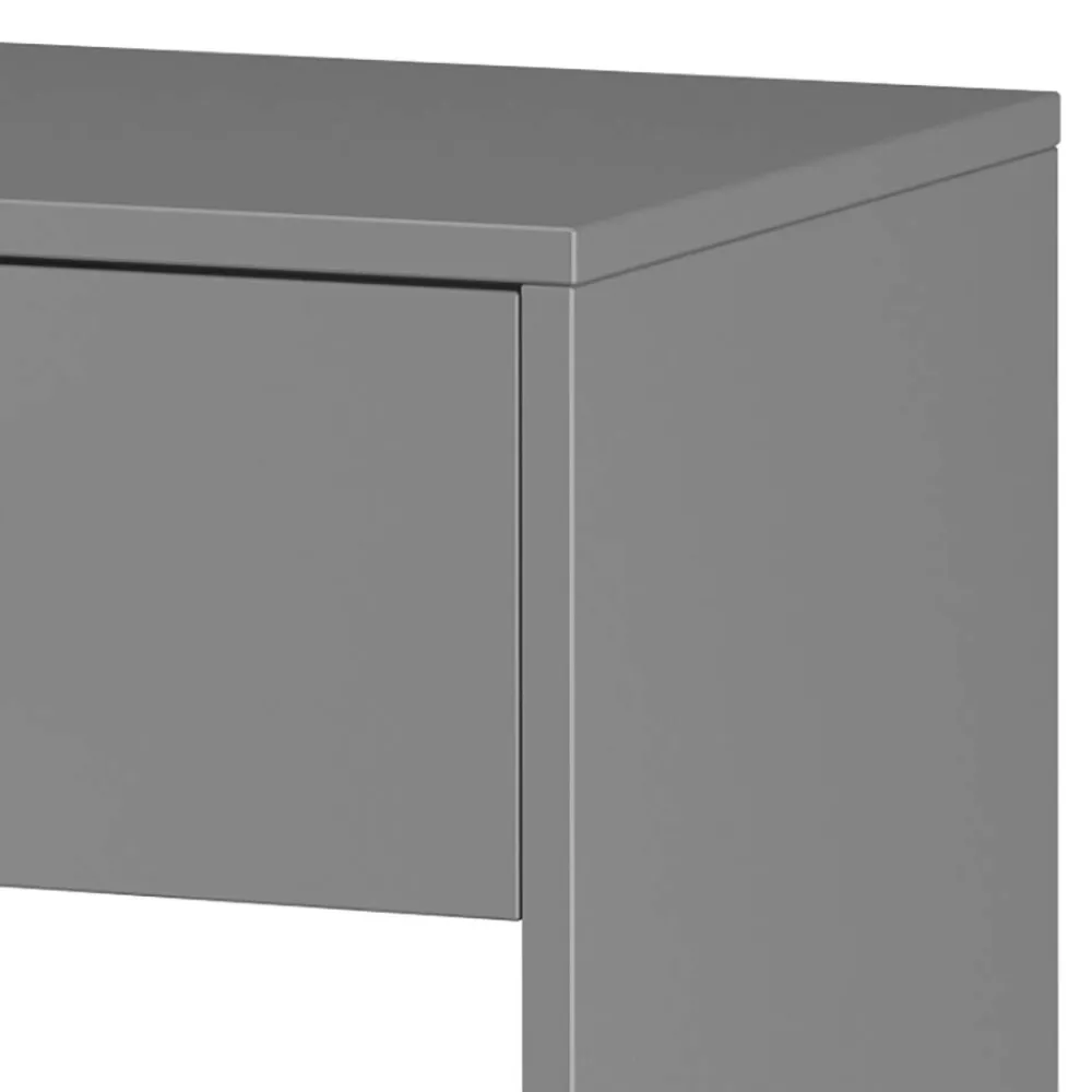 Wohnen Nachttische*Nachtkonsole in Grau mit Schwarz - Lagista