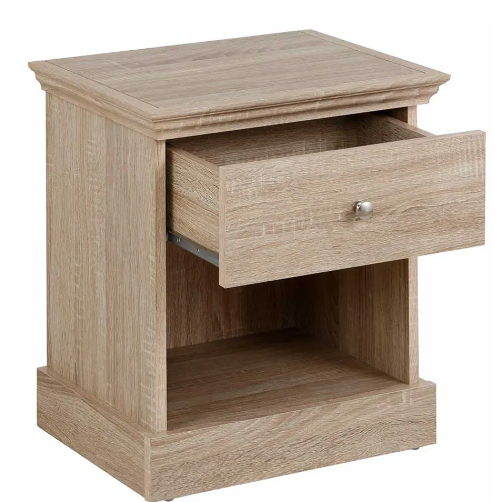 Wohnen Nachttische*Nachtkonsole in Sonoma-Eiche Optik - Onjedda