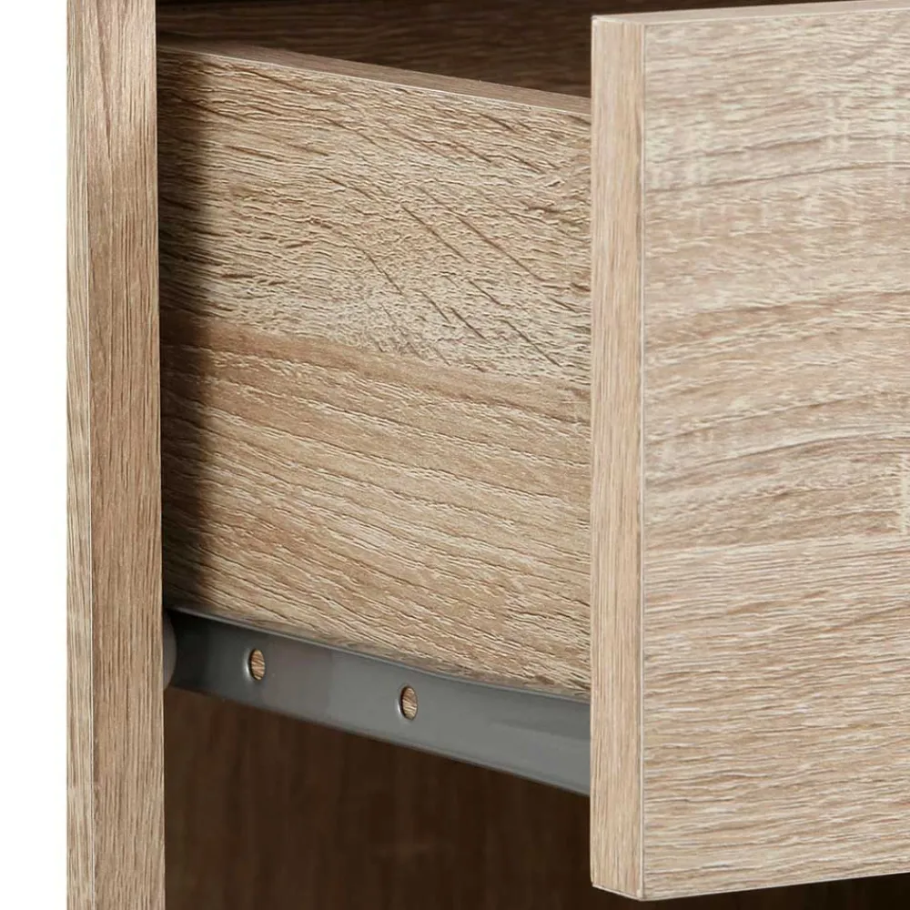 Wohnen Nachttische*Nachtkonsole in Sonoma-Eiche Optik - Onjedda