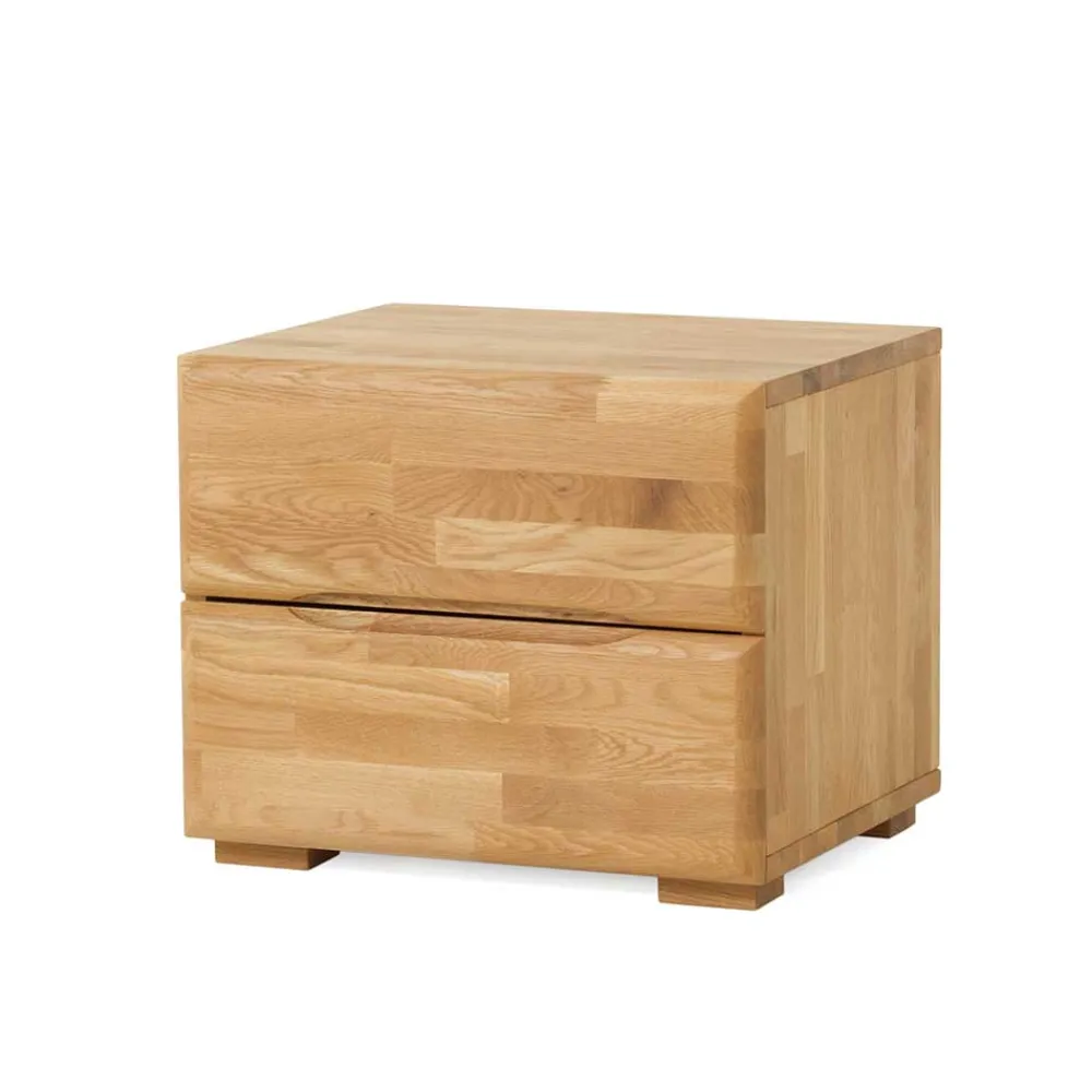 Wohnen Nachttische*Nachtkonsole Juliessa aus Wildeiche Massivholz