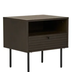 Wohnen Nachtkonsole mit Fach und Schublade - Wega